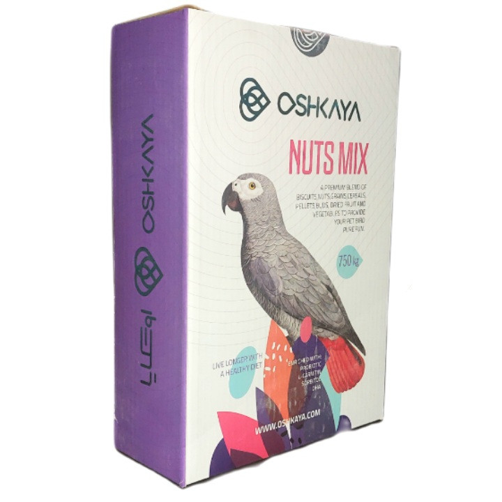 غذای خشک کاسکو اوشکایا مدل آجیلی وزن 750 گرم