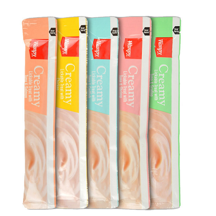 بستنی گربه ونپی مدل میکس وزن 80گرم بسته 5 عددی