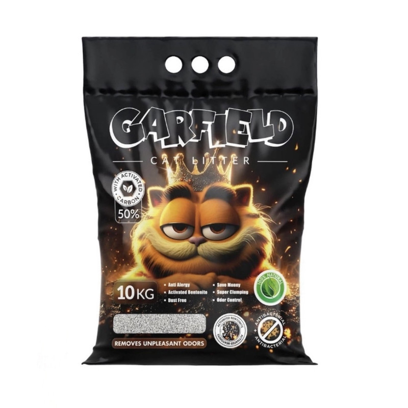 خاک گربه گارفیلد مدل کربن دار