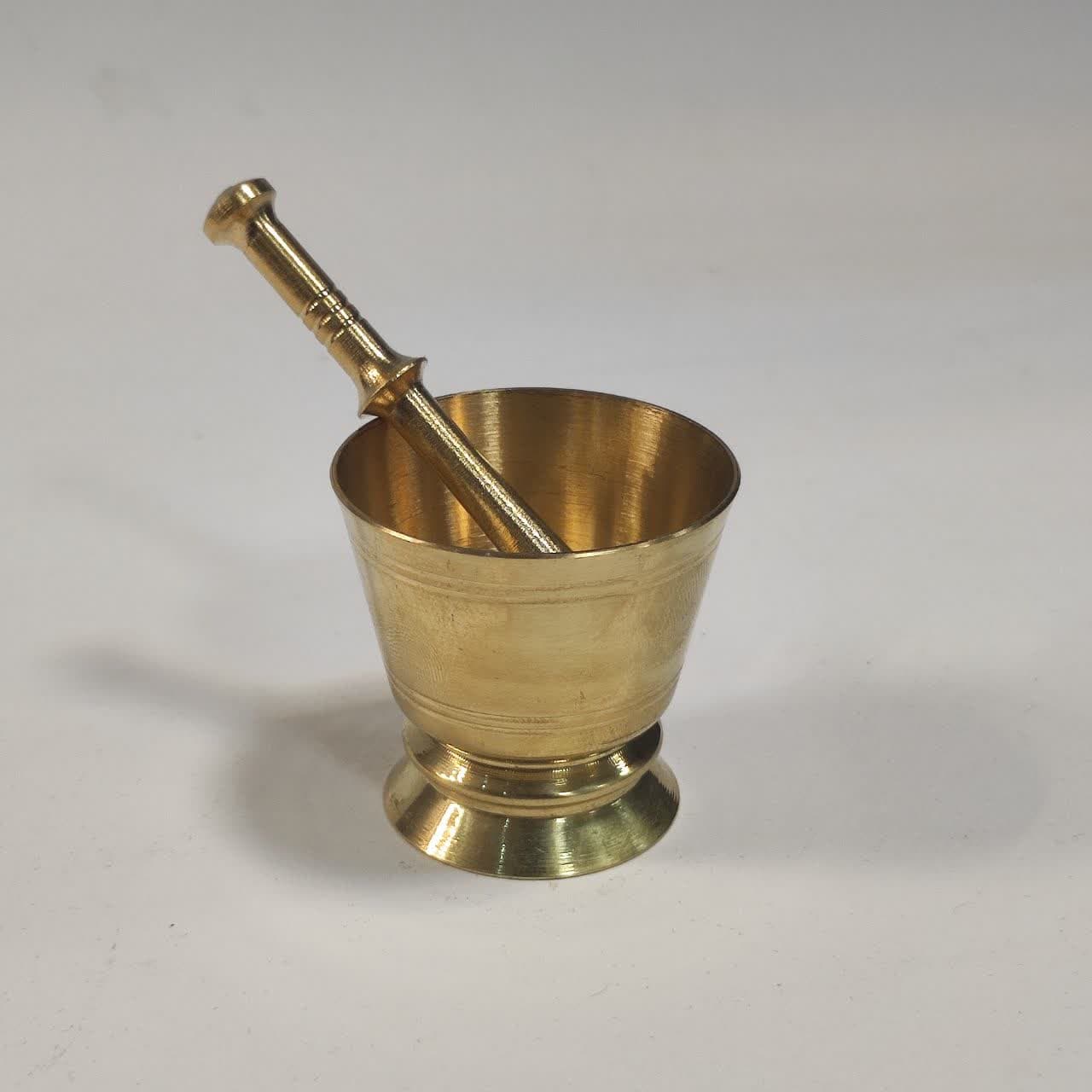 هاون برنجی نقلی کادویی گلدانی 40