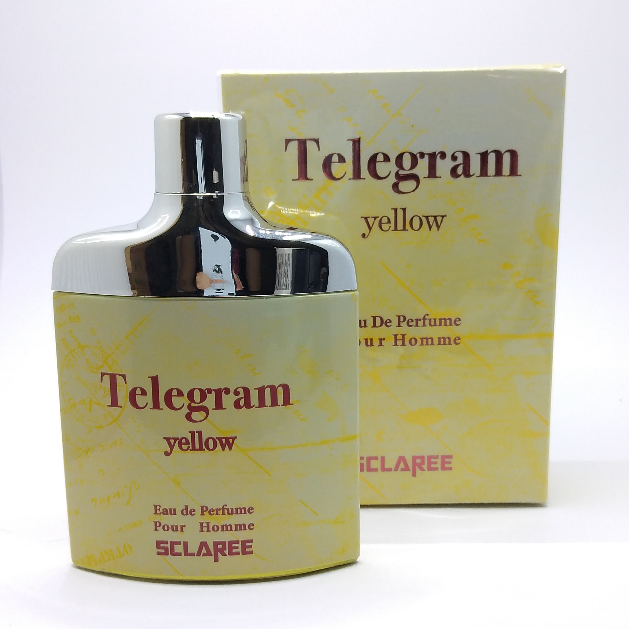 ادکلن تلگرام زرد 85 میل اسکلاره