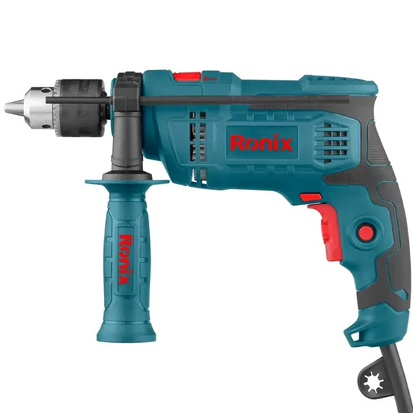 دریل چکشی 25 میلی‌متری 750 وات رونیکس کد 2214