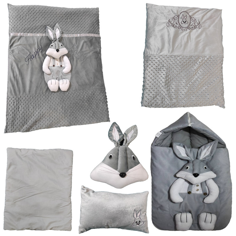  سرویس خواب طرح خرگوش کد1 مجموعه 6 عددی