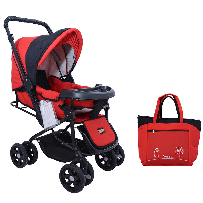 کالسکه ورسا کد 1091 به همراه ساک لوازم کودک