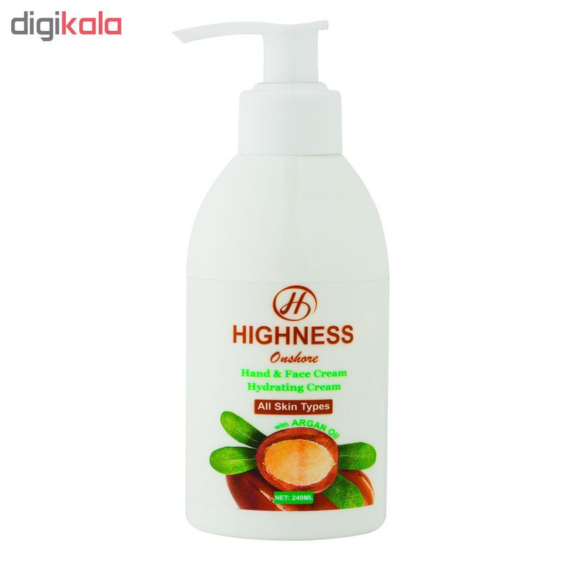 کرم مرطوب کننده صورت انشور هاینس مدل روغن آرگان و چای حجم 240 میلی لیتر