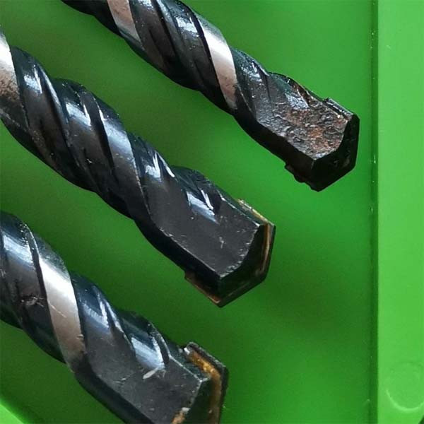 مته الماسه ولف مدل شیار دوبل مجموعه 8 عددی