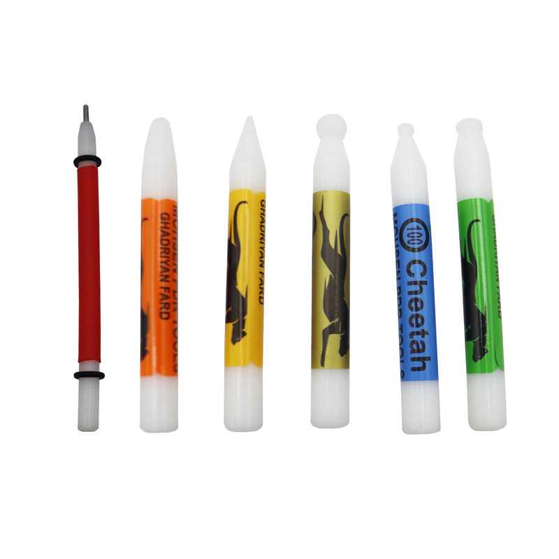 قلم نیش خوابان صافکاری خودرو چیتا مدل YP-06 مجموعه 6 عددی 