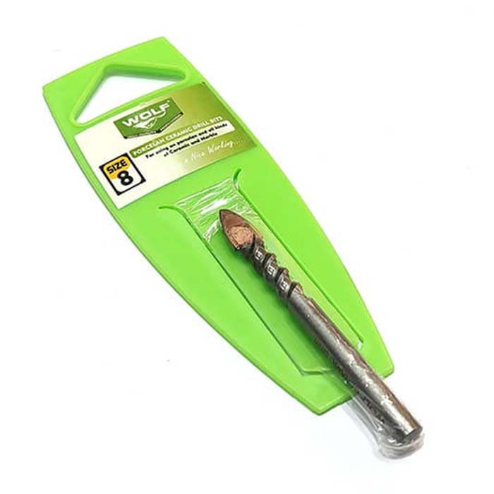 مته پرسلان و سرامیک ولف مدل حرفه ای سایز 8 میلیمتر