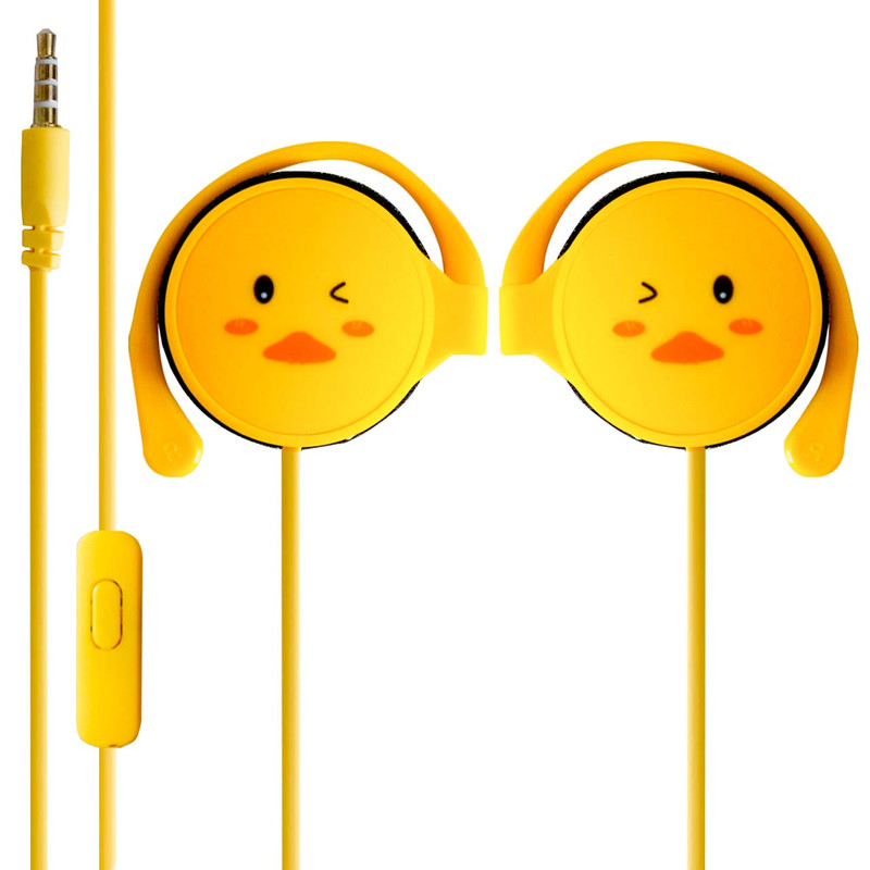 هدفون کینبینی طرح فانتزی جوجه مدل Cute-Duck-3066 