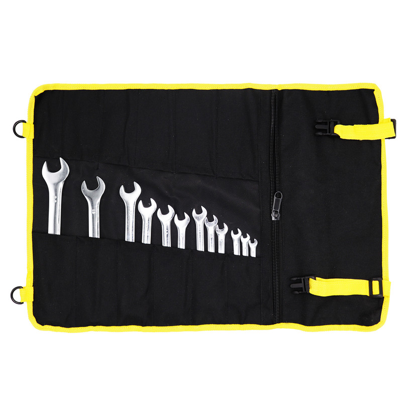 مجموعه 12 عددی آچار یک سر تخت و یک سر رینگی مدل YPMZ-012