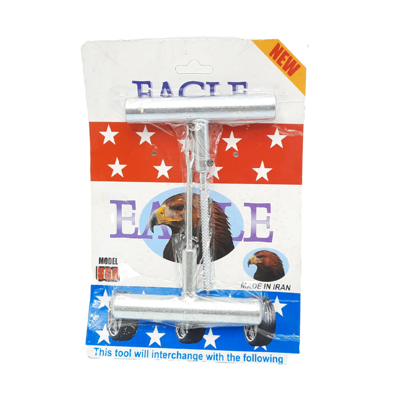 کیت پنچرگیری لاستیک ایگل مدل فلزی بسته 2 عددی 