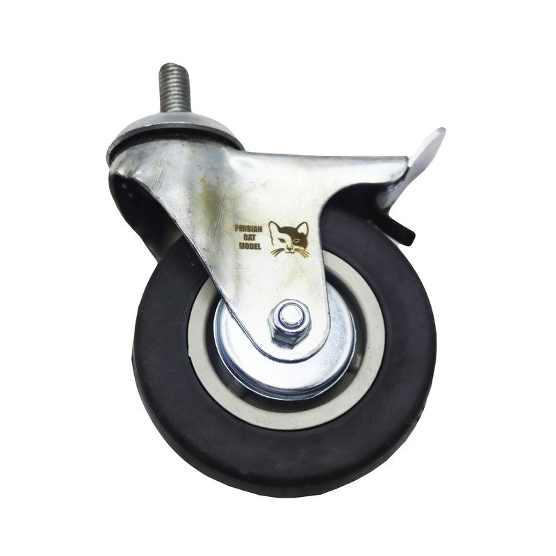 چرخ گردان پرشین کت مدل ترمزدار کد YPT-NO-PICHI-LASTIKI-100*27MM