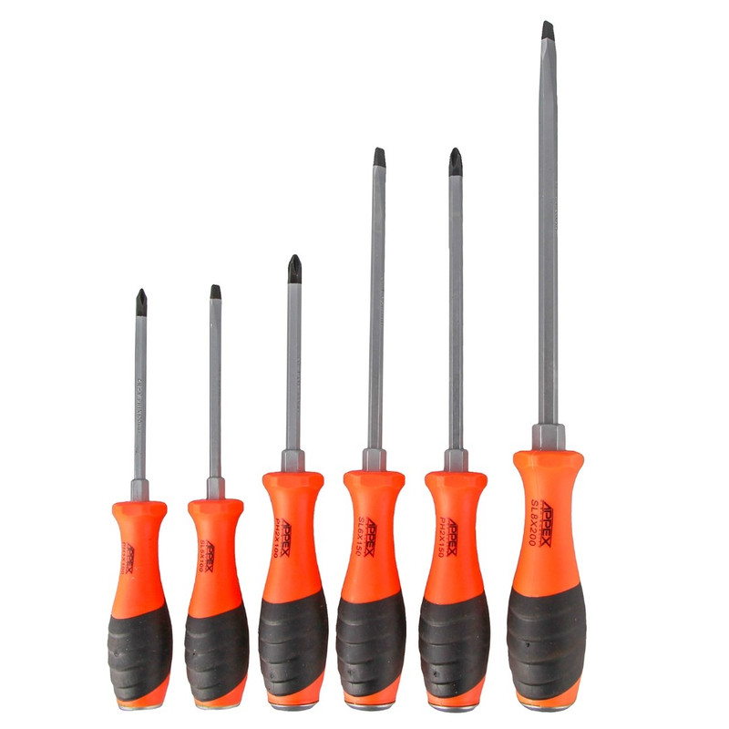 مجموعه 6 عددی پیچ گوشتی اپکس کدAP