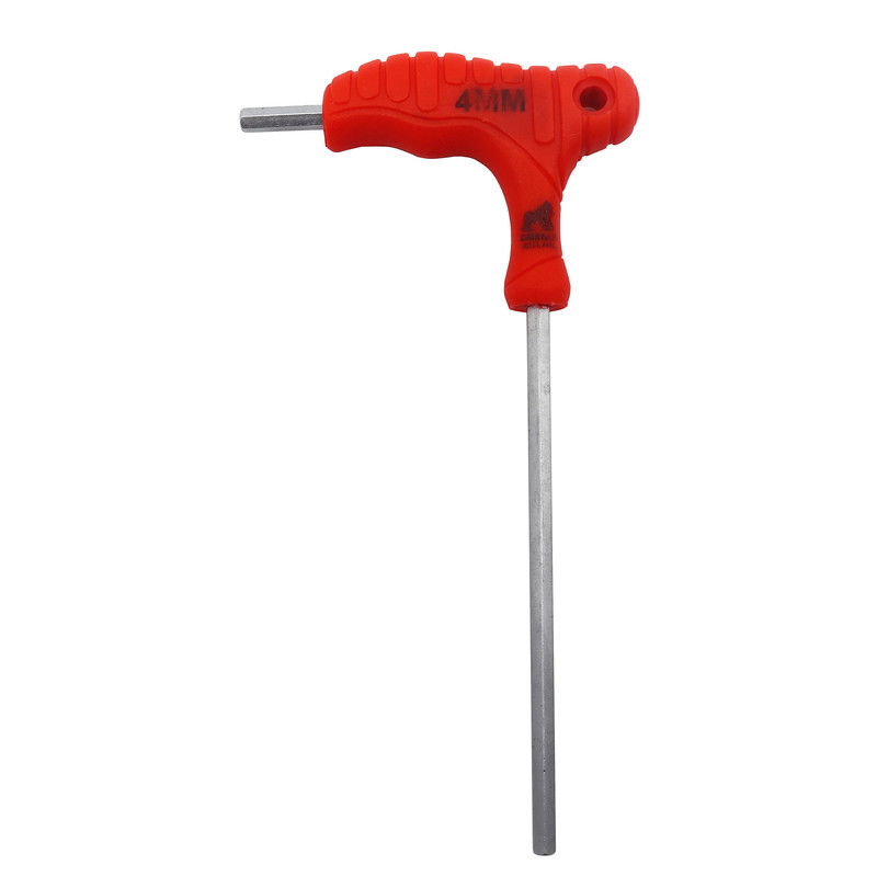 آچار الن دسته تی مدل گوریلا کد YP-ASAEI-DASTE-T سایز 4 میلیمتر 