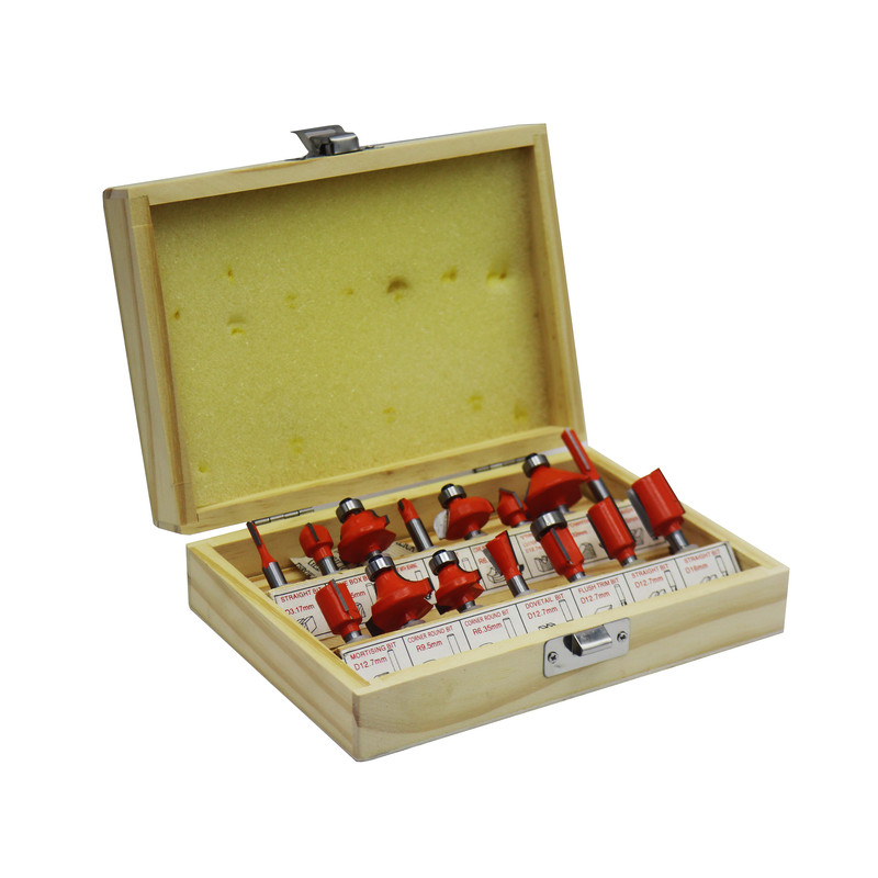 تیغ اور فرز آزارا مدل YP-6MM مجموعه 15 عددی