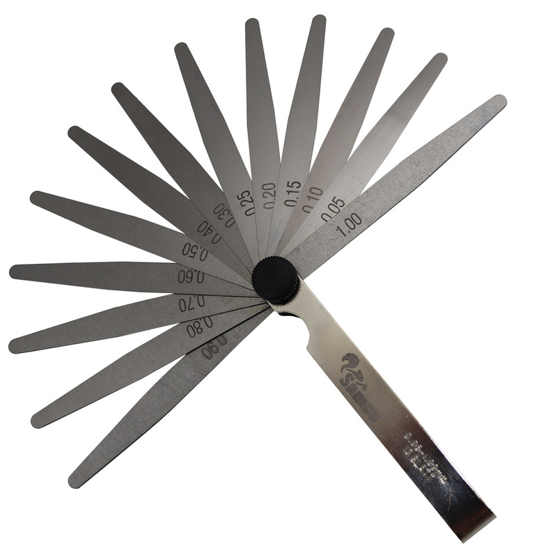 مجموعه 13 عددی آچار فیلر سامکو مدل YP-AB013