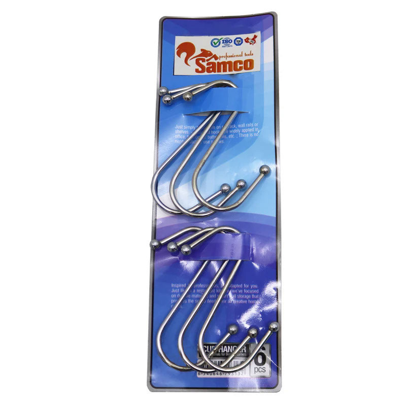 قلاب آویز لیوان سامکو مدل YPL-ES06 مجموعه 6 عددی