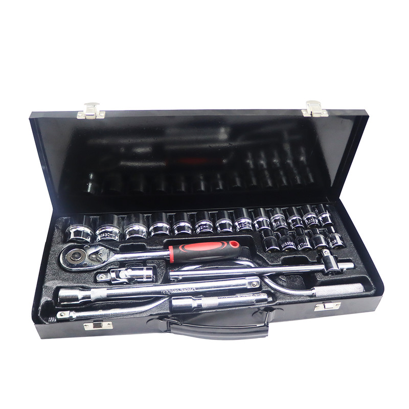 آچار بکس مدل YP-NO-024 مجموعه 24 عددی 