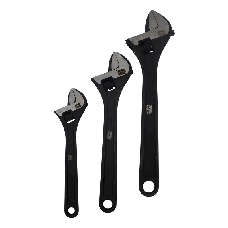 آچار فرانسه مدل بلک بول کد YPTM-8-10-12 INCH مجموعه 3 عددی