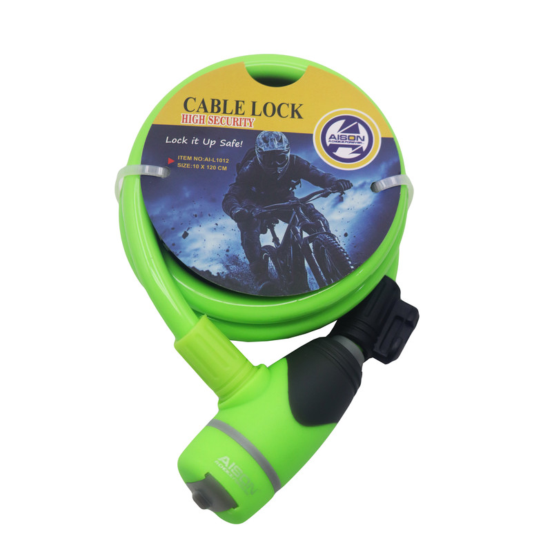 قفل دوچرخه آیسون مدل YP-AI-L101210120CM