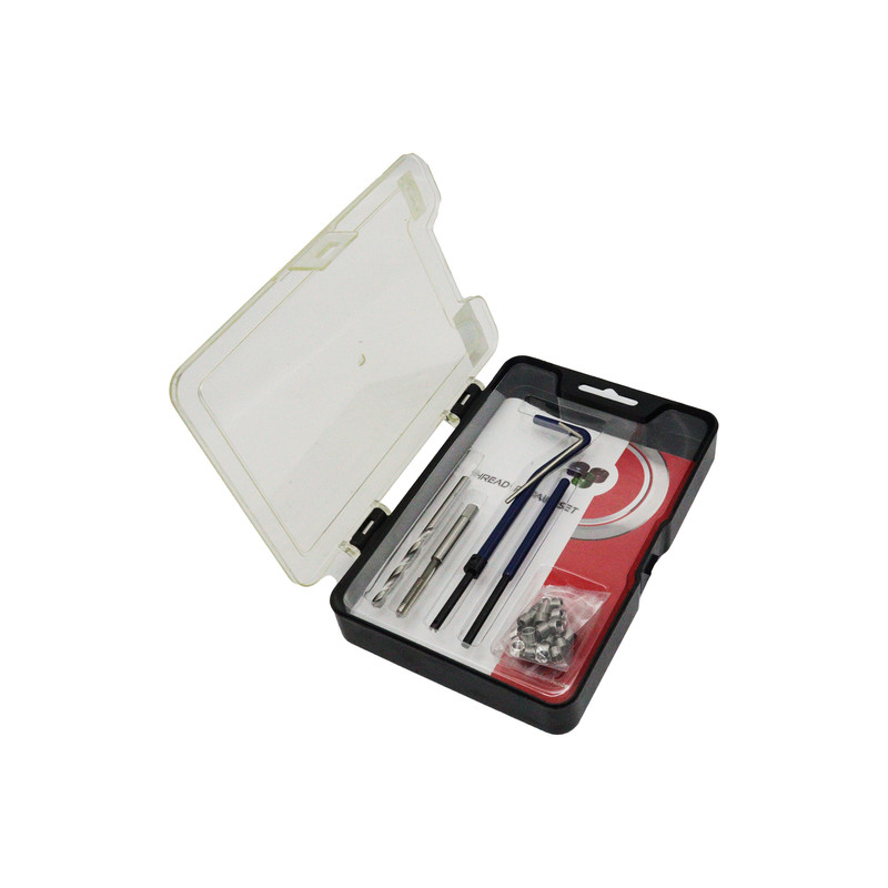 قلاویز و مته هلی کویل آلاتا مدل  YP-M5*0.8 مجموعه 5 عددی 