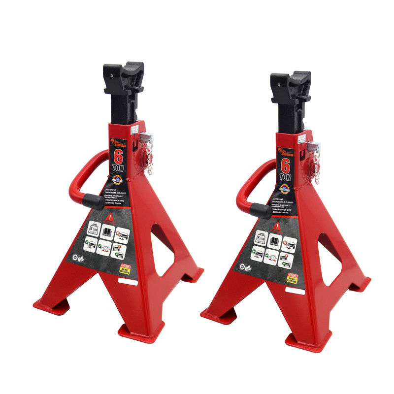 خرک خودرو سامکو مدل دنده ای کد YP-6000KG ظرفیت 6 تن مجموعه 2 عددی