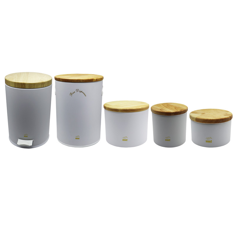 سرویس جهزیه 5 پارچه بهاز کالا مدل بامبو کد YPSF-MAT-05     