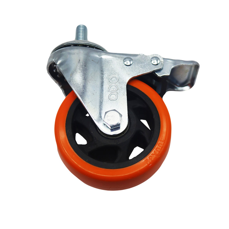 چرخ گردان آبو مدل ترمز دار کد YPT-PHICHI-100*32MM