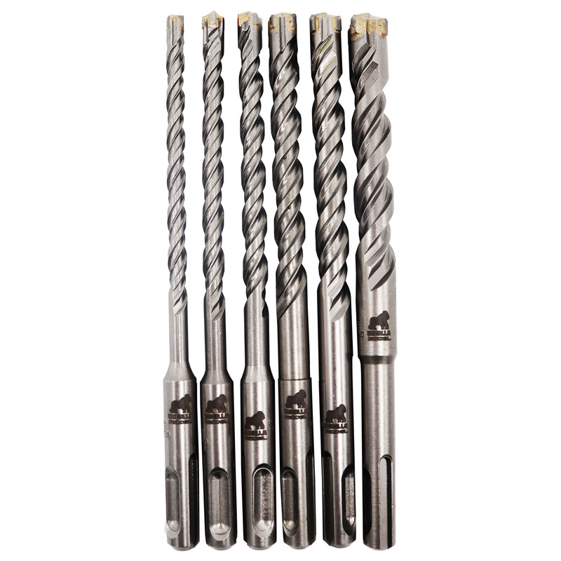 مجموعه 6 عددی مته الماسه مدل گوریلا کد YPT6-678101214-160