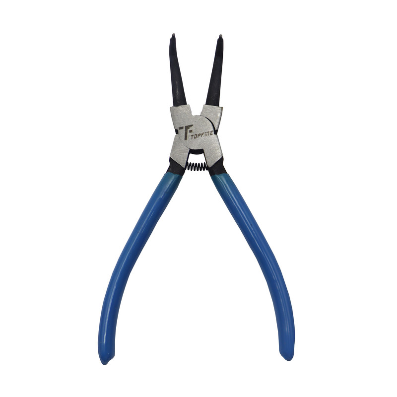 انبر خار جمع کن تاپ فاین مدل سر کج کد YP-jk-175mm سایز 7 اینچ 