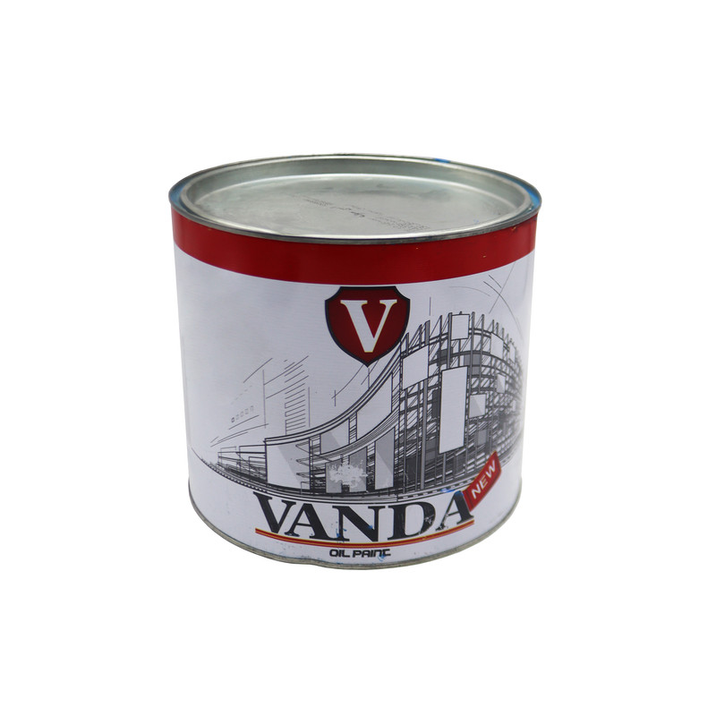 رنگ روغن آبی واندا مدل YP-ABI-4000ML وزن 4 کیلو گرم 