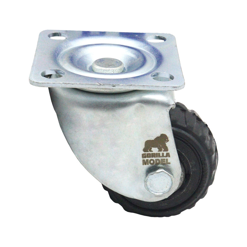 چرخ گردان مدل گوریلا کد YP-KAFI-LASTIKI-75MM