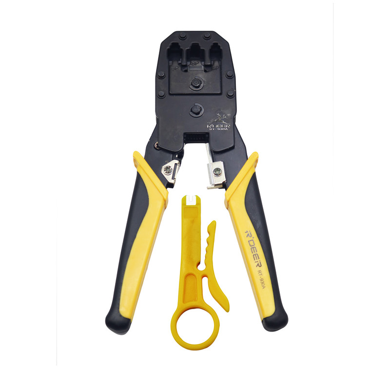 آچار سوکت زن شبکه آردیر مدل YP-RT-930A/20CM  سایز 8 اینچ به همراه یک عدد استریپر