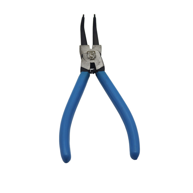 انبر خار جمع کن یونیورسال مدل سر کج کد YP-165MM سایز 6.5 اینچ 