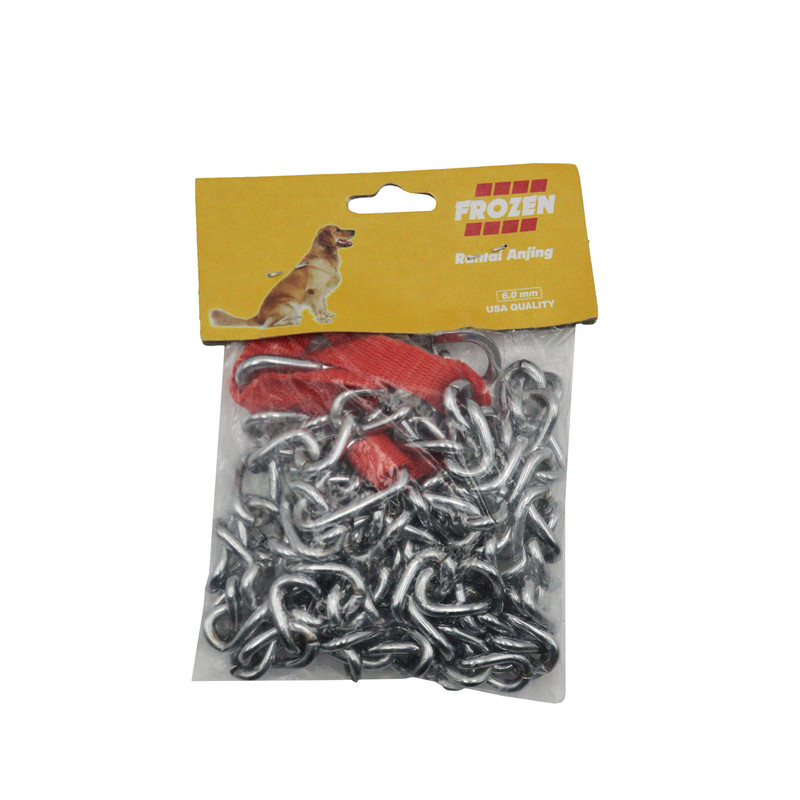 بند قلاده سگ فروزن مدل زنجیری کد YP-6MM