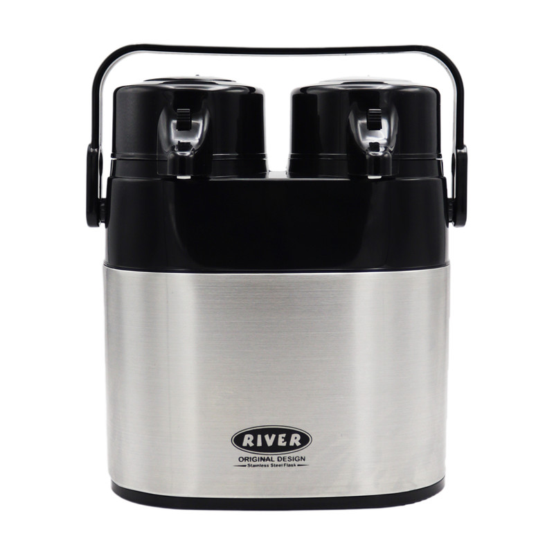 فلاسک ریور مدل دوقلو YP-ESTIL-8604 گنجایش 1 لیتر