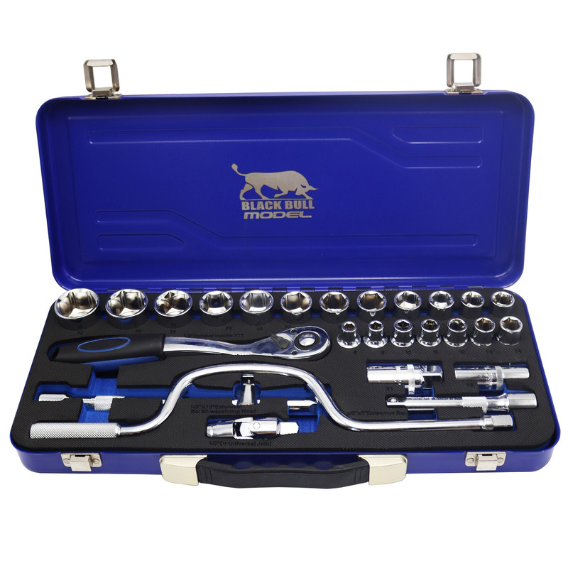 مجموعه 27 عددی آچار بکس مدل بول کد YPAP-027PCS