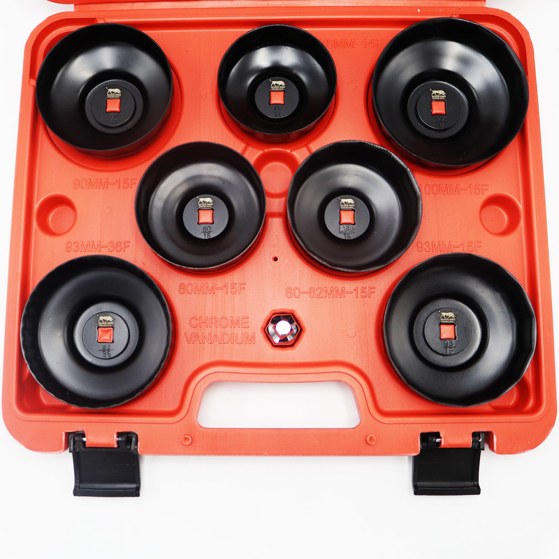 آچار فیلتر روغن مدل بلک بول کد YPL-KASEI015 مجموعه 15 عددی