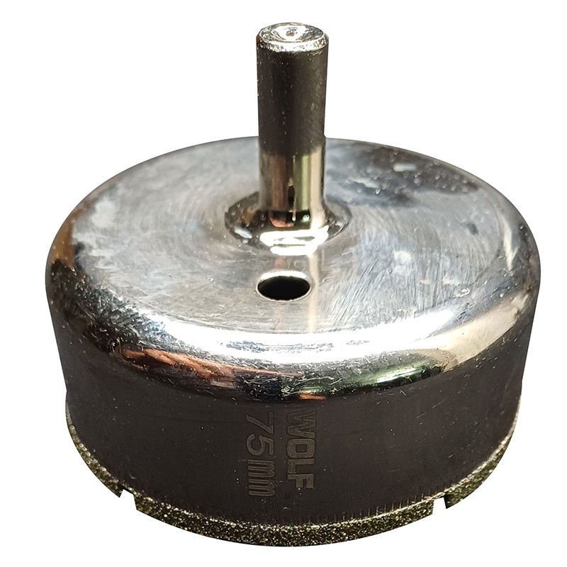 مته شیشه و سرامیک ولف مدل glass سایز 75 میلیمتر