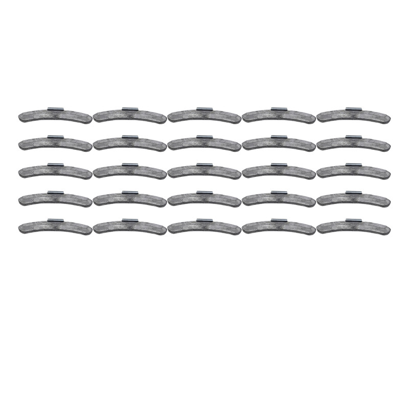 سرب بالانس لاستیک ان جی سی تی مدل گیره ای کد YP-100GR مجموعه 25 عددی 