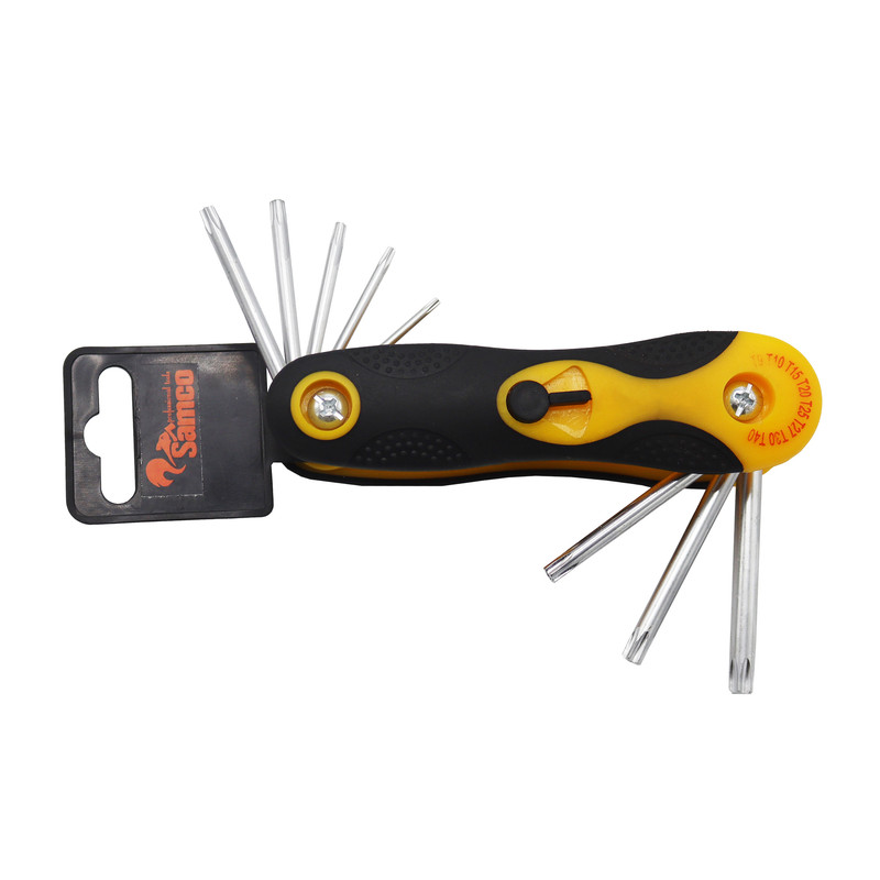 مجموعه 8 عددی آچار الن ستاره ای سامکو مدل YPH-08S