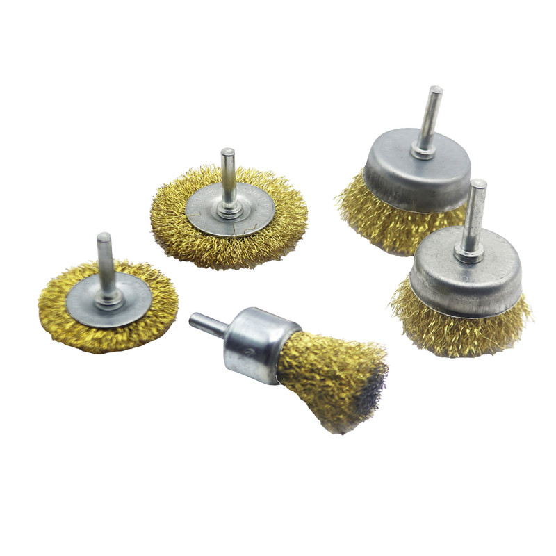 فرچه سر دریلی اکو مدل YP-EWBS-5  مجموعه 5 عددی 