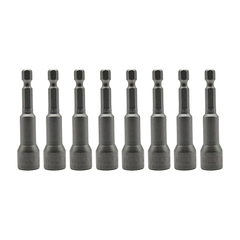 بکس سر دریلی ولف مدل YP-MAGNET-3/8x65MM مجموعه 8 عددی  