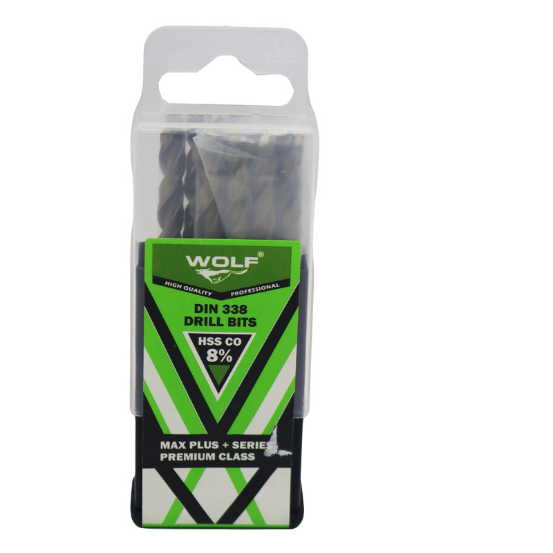 مته آهن ولف مدل مکس پلاس کد YP-7.5MM سایز 7.5 میلی متر مجموعه 10 عددی 