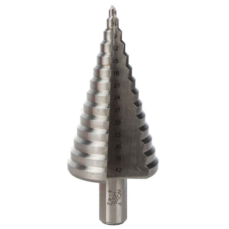 مته مخروطی ولف مدل کاجی سایز 42 میلیمتر