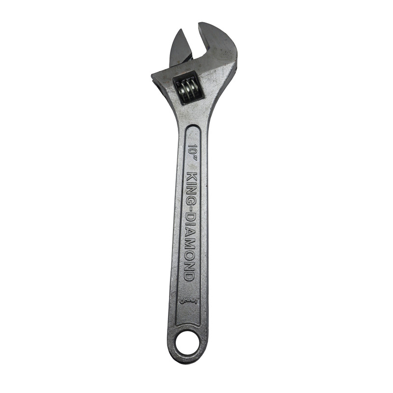 آچار فرانسه کینگ دیاموند مدل YP-CHN-250MM سایز 10 اینچ  