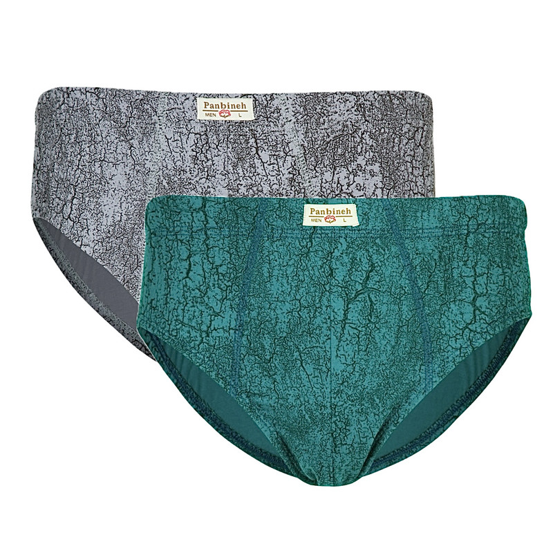 شورت مردانه پنبینه مدل نخ پنبه خالص آراد مجموعه 2 عددی