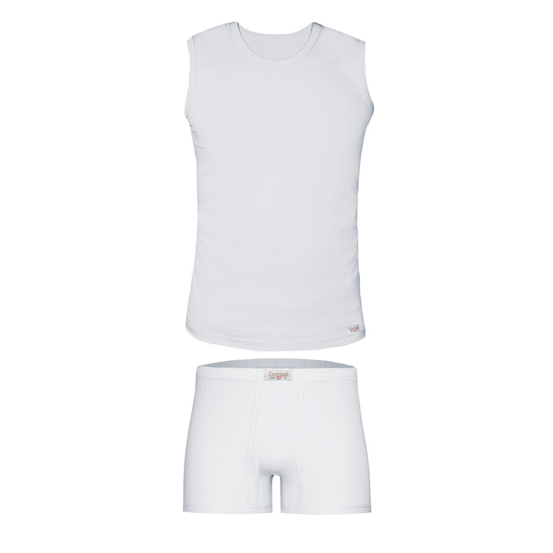 ست شورت و زیرپوش مردانه پنبینه مدل صادراتی 08