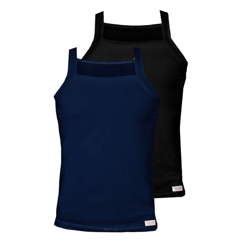 زیرپوش خشتی مردانه تولیدی پاران مدل الیاف طبیعی مجموعه 2 عددی