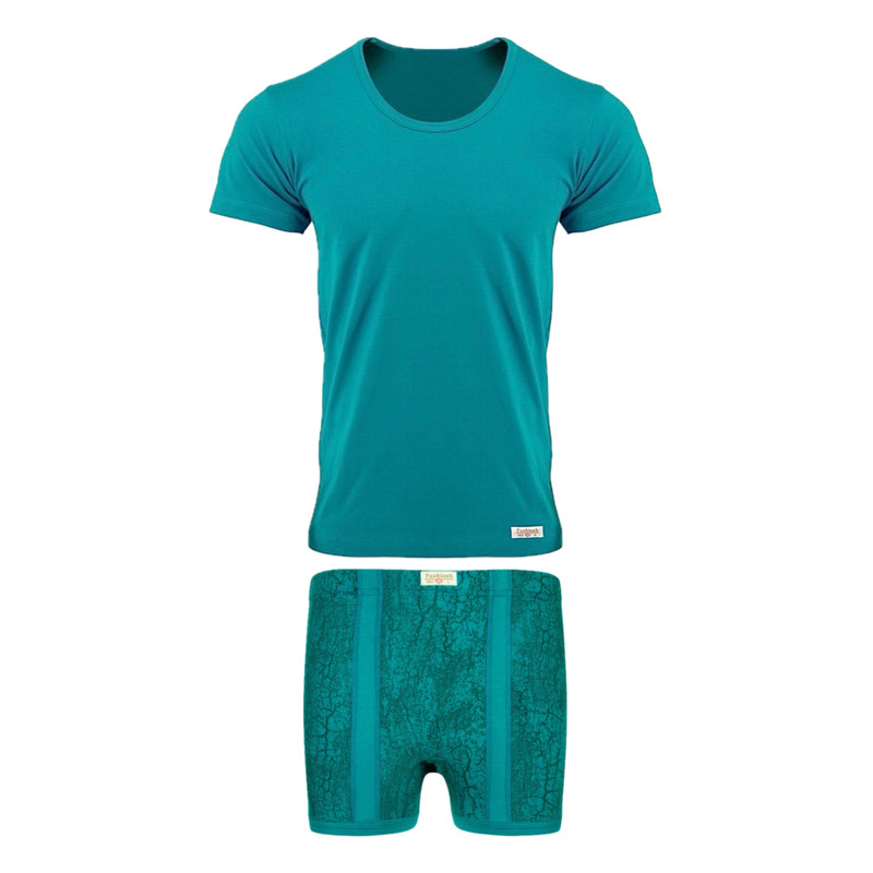 ست شورت و زیرپوش مردانه پنبینه مدل نخ پنبه خالص صادراتی